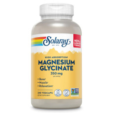 Magnesium Glycinate 350mg - 240 vcaps (Пошкоджена банка)