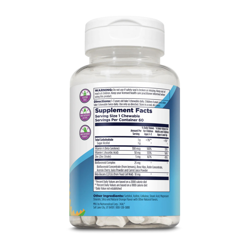 Immuno-Raptor - 60 chewable Orange