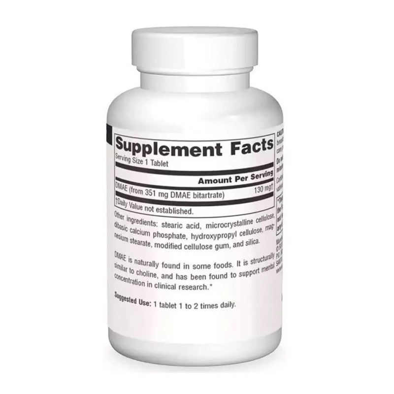 DMAE 351mg - 50 tabs
