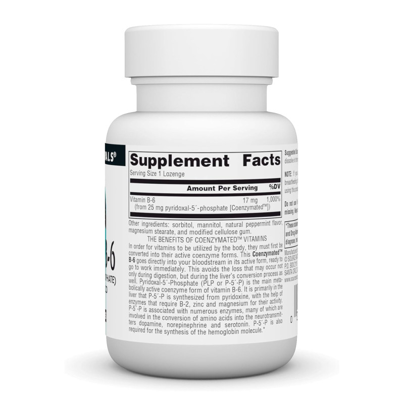 Coenzymated™ Vitamin B-6 25 mg - 60 lozenges