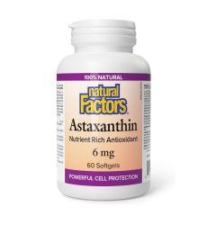 Astaxanthin 6 mg - 60 softgels