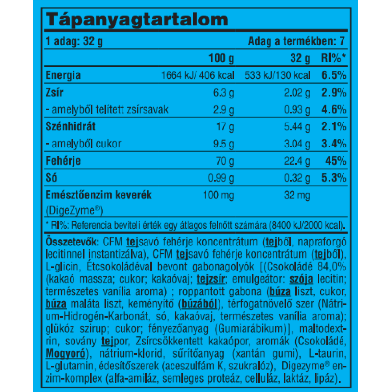 Compact Magic Whey Protein - 224g Chocolate Nougat with Choco Pieces