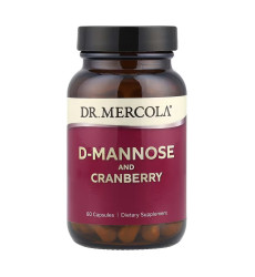 D-Mannose and Cranberry Extract - 60 caps (До 10.26)