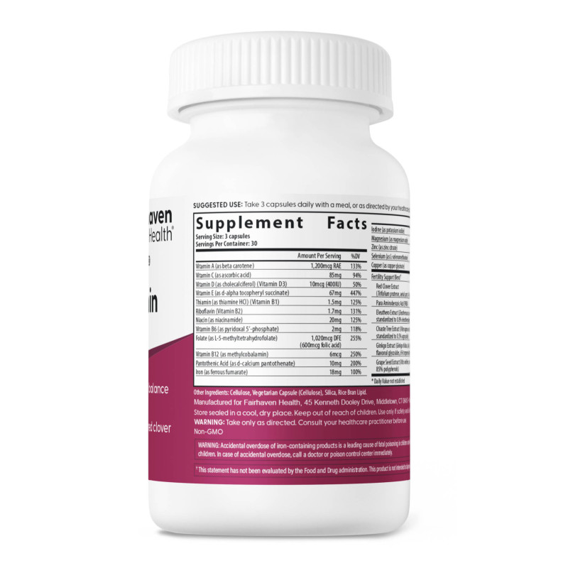 FertilAid® Multivitamin For Women - 90 caps