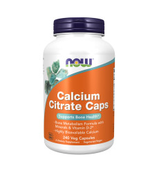 Calcium Citrate Caps - 240 vcaps