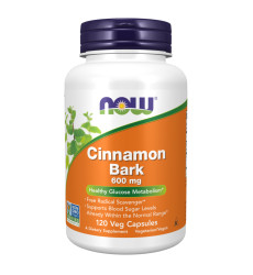Cinnamon Bark 600mg - 120 vcaps