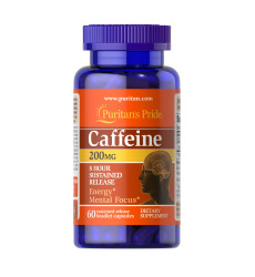 Caffeine 200mg - 60 caps