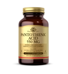Pantothenic Acid 550mg - 100 vcaps