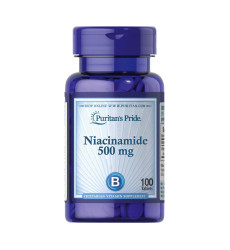 Niacinamide 500 mg - 100 tabs