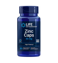 Zinc Caps 50mg - 90 veg caps (Пошкоджена банка)
