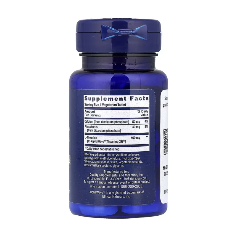 Theanine XR™ Stress Relief - 30 vegetarian tablets