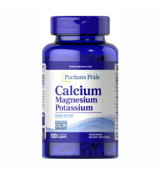 Calcium Magnesium and Potasium - 100 caps