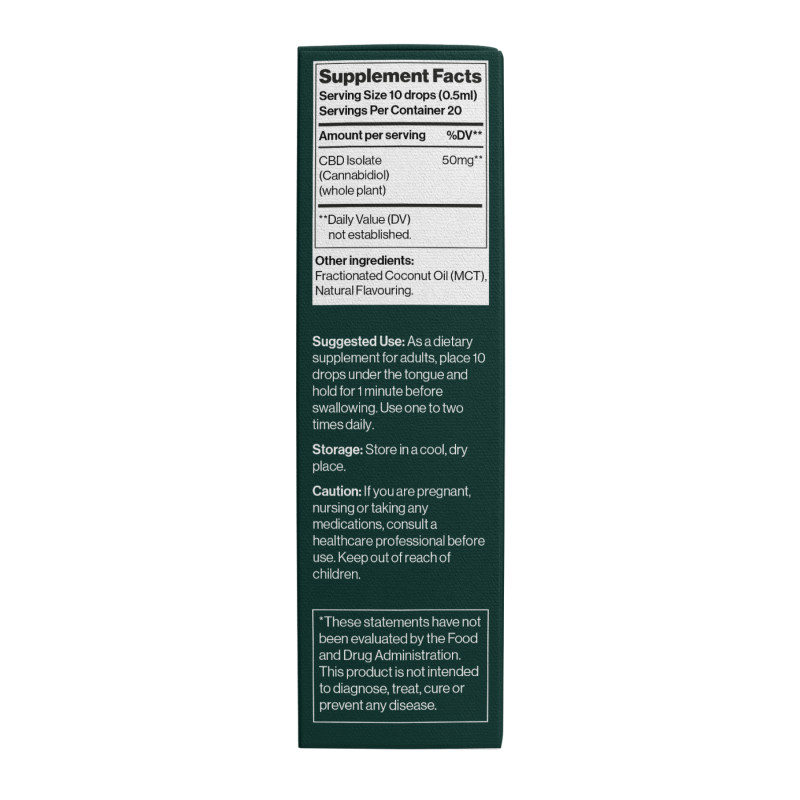 CBD Oil Isolate 1000 mg Orange - 10 ml (До 01.27)