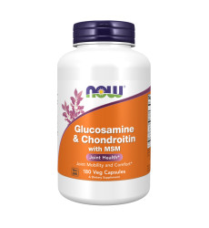 Glucosamine & Chondroitin with MSM - 180 vcaps