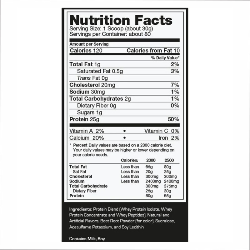Prostar Whey 5.28lb - 2390g Chocolate Mint