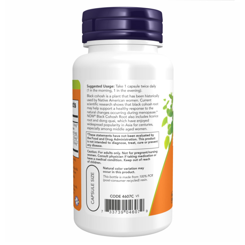 Black Cohosh 80mg - 90 vcaps