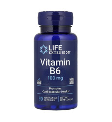 Vitamin B6 100 mg - 90 vcaps