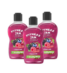 Fitnes Jam Sugar Free + L Carnitine - 200g Forest Fruit (Пошкоджена банка)