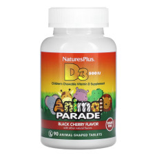 Kids Vit D3 Chewable Sugarfree 500 IU - 90 tabs (До 12.26)