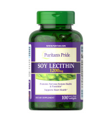 Soy Lecithin 1200 mg - 100 softgels