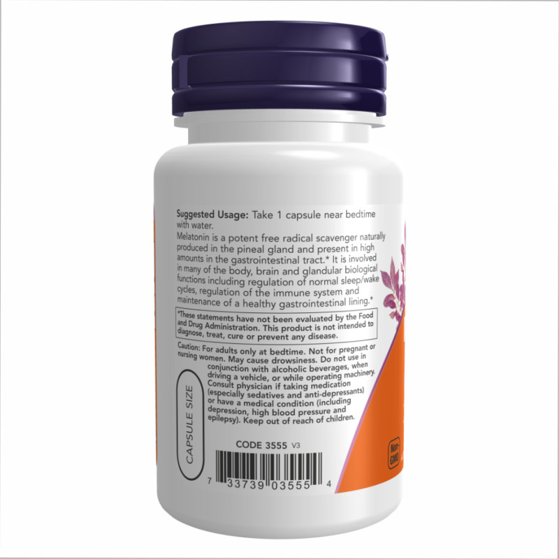 Melatonin 5 mg - 60 vcaps