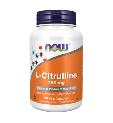Citrulline 750mg - 90 vcaps