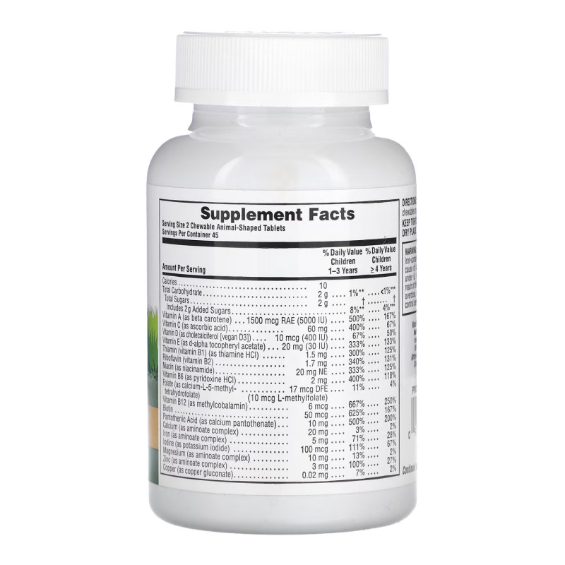 Children’s Multivitamin - 90 tabs Assorted
