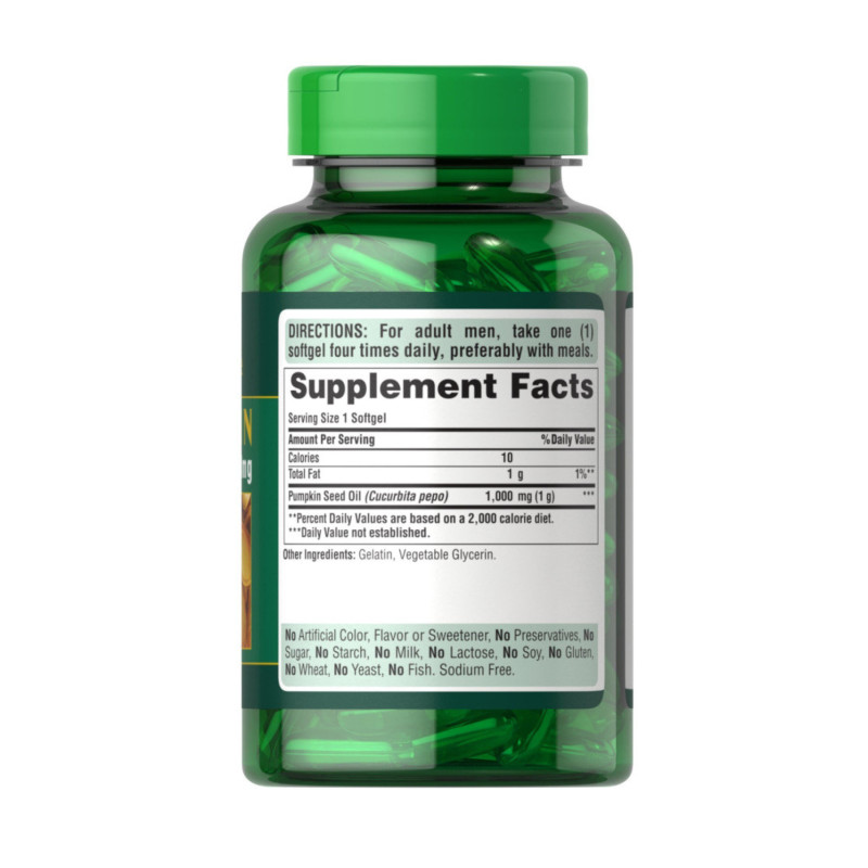 Pumpkin Seed oil 1000mg - 100 softgels