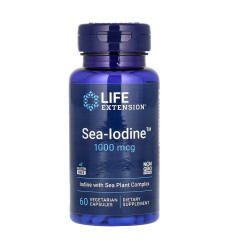 Sea-Iodine™ 1000mcg - 60 vcaps (Пошкоджена етикетка)