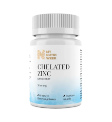 Chelated Zinc 30 mg - 60 caps