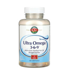 Ultra Omega 3-6-9 1200mg - 100 softgels