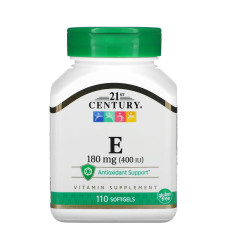 E 180 mg (400IU) - 110 softgels