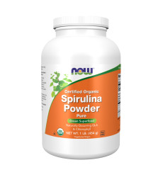 Spirulina Powder - 454g (Пошкоджена банка)