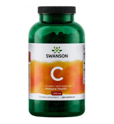 Vitamin C with Rose Hips 1000 mg - 250 caps