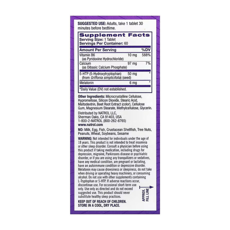 Advanced Sleep Melatonin - 60 tabs