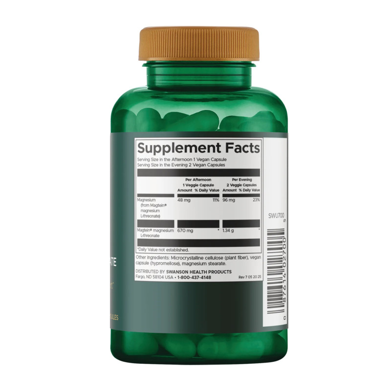 Magnesium L-Theonate - 90veg caps