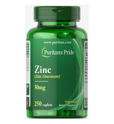 Zinc 50 mg - 250 Caplets