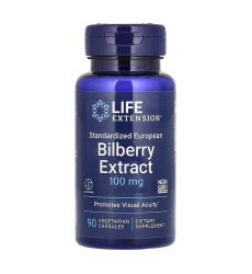 Standardized European Bilberry Extract 100 mg - 90 vcaps