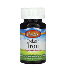 Chelated Iron - 100 tabs