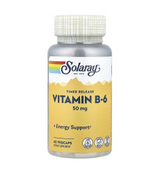 Vitamin B-6 Timed-Release 50mg - 60 vcaps