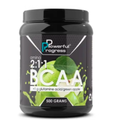 BCAA 2:1:1 + Glutamine - 500g Apple