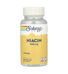 Niacin 500mg - 100 vcaps