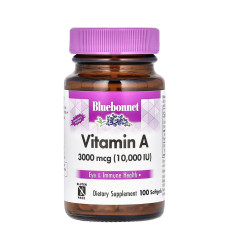 Vitamin A 3000 mcg (10,000 IU) - 100 Softgels