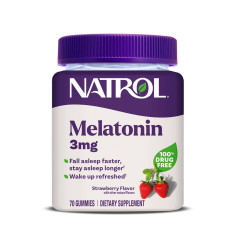 Melatonin 3mg - 70 gummies (Пошкоджена банка)