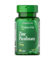 Zinc Picolinate 25 mg - 100 Caplets