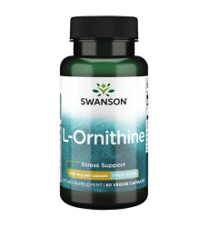 L-Ornithine 500mg - 60veg caps