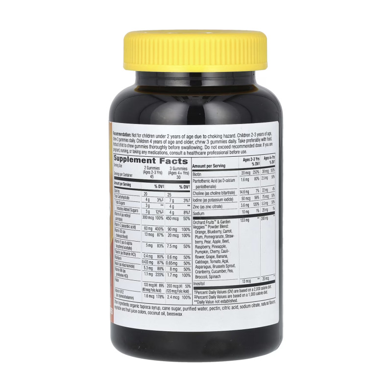 Alive! Premium Children's Gummy Multivitamin - 90 gummies Cherry, Orange Grape