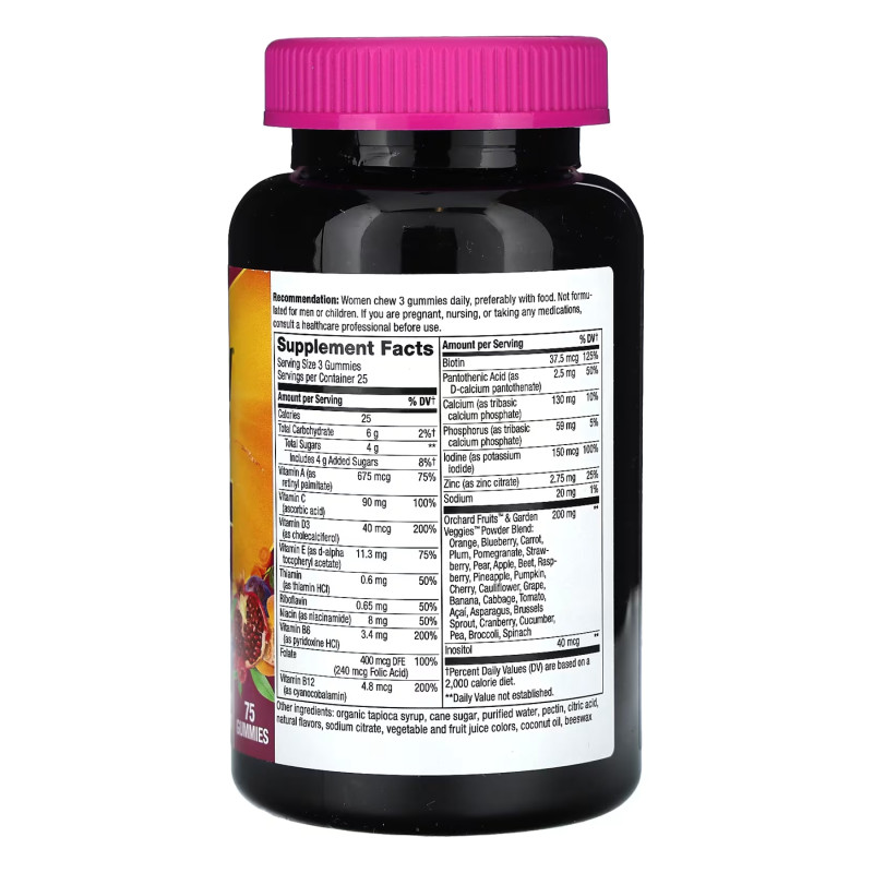 Women's Premium Multivitamin - 75 gummies