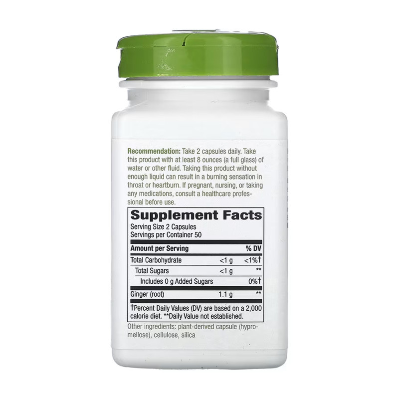 Ginger Root - 100 vcaps