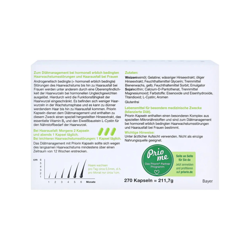 Priorin Intense - 180 caps
